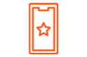 icone badge com estrela